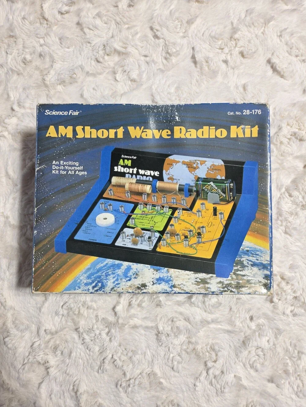 Radio Shack - Vintage Science Fair AM Short Wave Radio DIY Kit